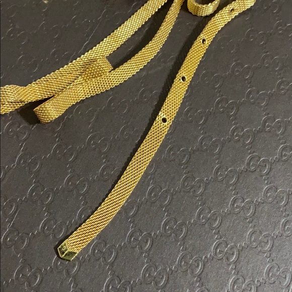 ?bebe?NEW goldtone mesh metal belt main image 7
